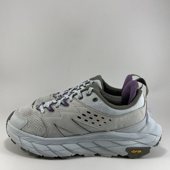 Hoka One One Anacapa Breeze Low Athletic Shoes Womens Size 7 B Slate Blue Vibram - Picture 3 of 10